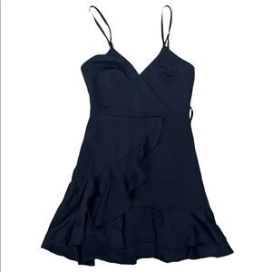 Selfie Leslie blue dress womens size small casual summer dress E124